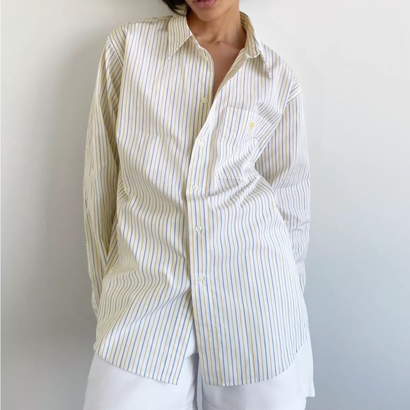 Aritzia TNA Landis Striped Button-Up - Picture 2 of 5